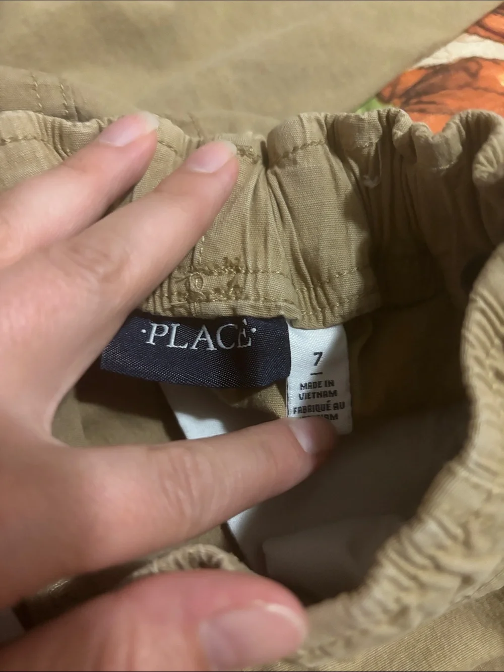 Place Kids Tan Pull-On Jogger Pants